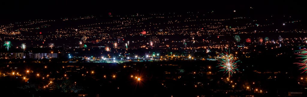 Fireworks in the Central Valley, Avalon Country Club, Río Oro, San José, Costa Rica