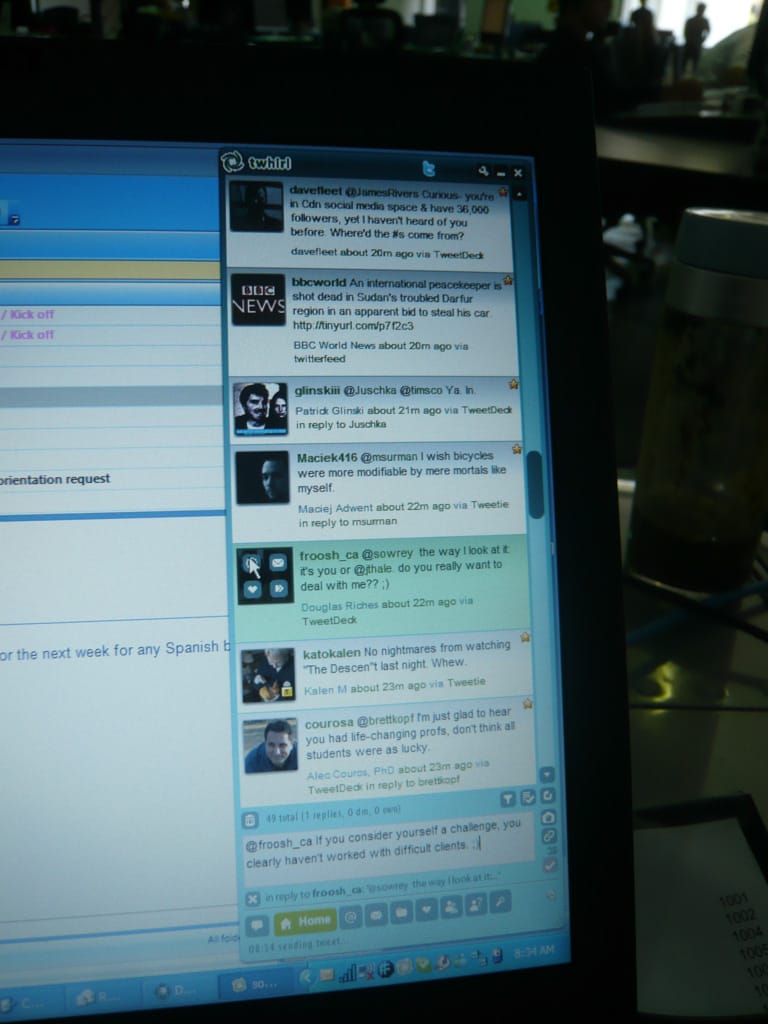 A day in my life in Costa Rica, 8 May 2009