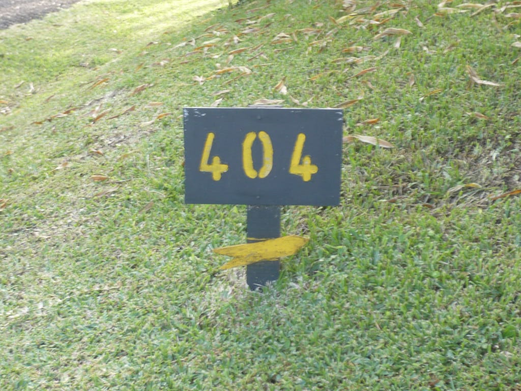 404 Cabin Not Found, Arenal Paraiso, Alajuela, Costa Rica, 16 July 2008