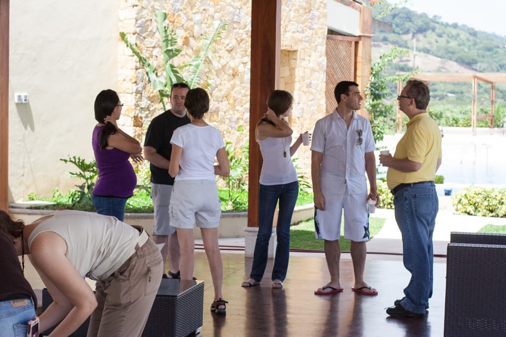 Birthday guests, Avalon Country Club, Río Oro, San José, Costa Rica, 22 August 2009