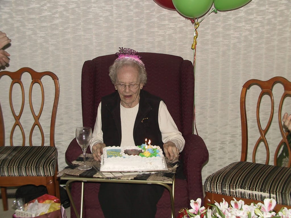 Nana (Sylvia Jones), 28 December 2002