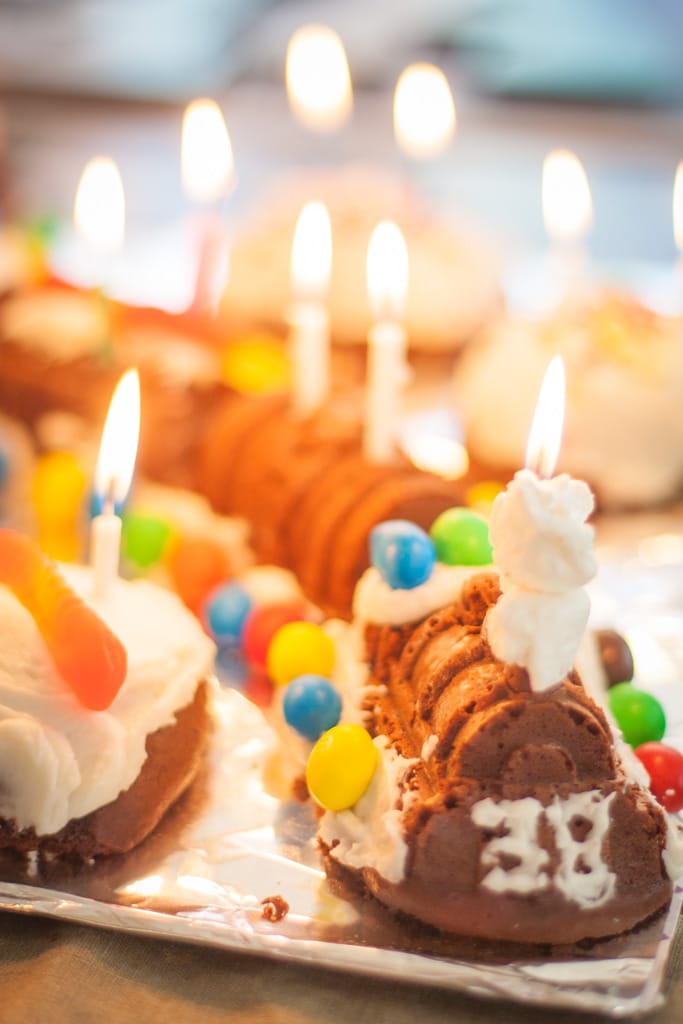 Birthday cake, Westgate, Calgary, Alberta, 16 July 2010