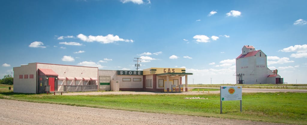 Corner Gas set, Rouleau, Saskatchewan, 5 August 2010