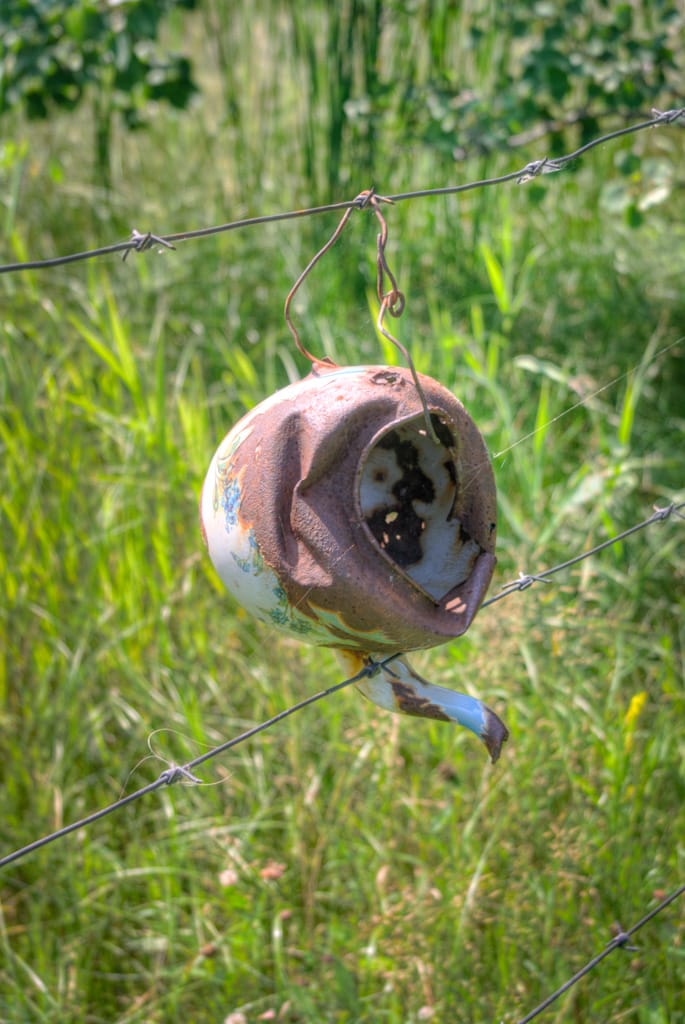 Aicken Teapot, Grahamdale, Manitoba, 7 August 2010