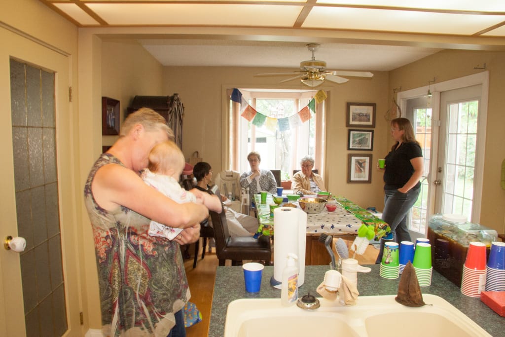 Great Aunt Brenda, Grandma, Fairy Godmother Sue, Nana, Erin, Westgate, Calgary, Alberta, 22 August 2010