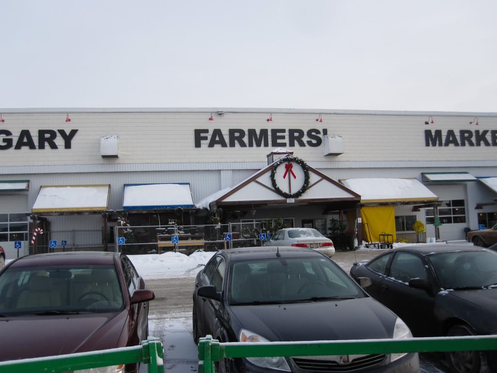Old Calgary Farmer’s Market, Currie Barracks, Calgary, Alberta, 19 December 2010