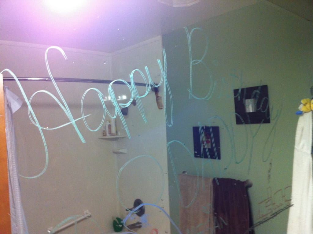 Happy Birthday to Daddy, Westgate, Calgary, Alberta, 16 July 2011