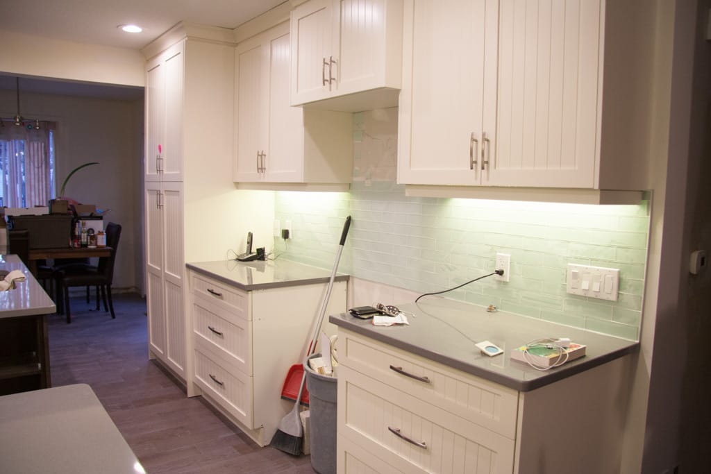 Backsplash for stove, Westgate, Calgary, Alberta, 11 April 2012