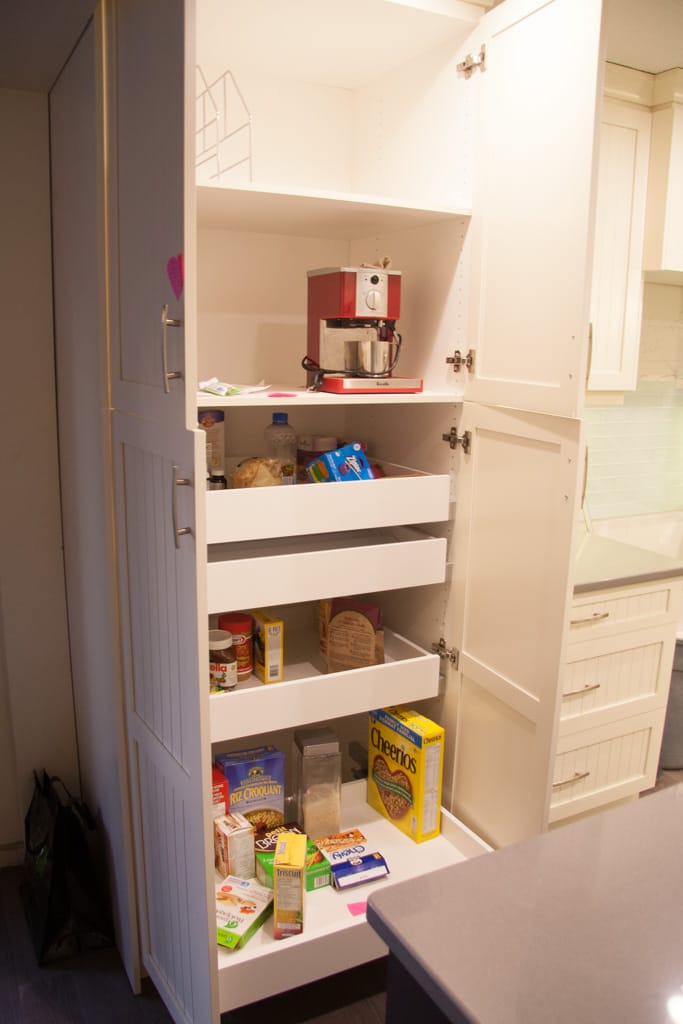 Pantry cupboard, Westgate, Calgary, Alberta, 11 April 2012