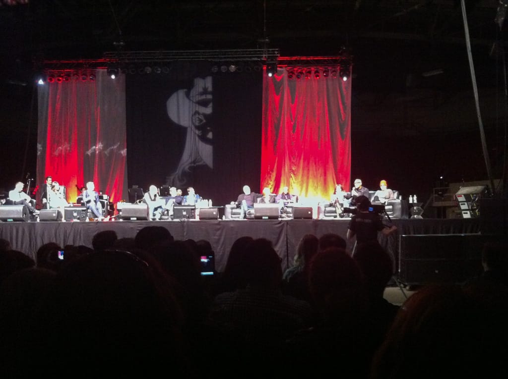 Cast of Star Trek: The Next Generation, Stampede Corral, Calgary, Alberta, 28 April 2012