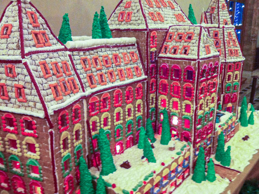 Banff Springs Gingerbread House, Banff, Alberta, 1 January 2013