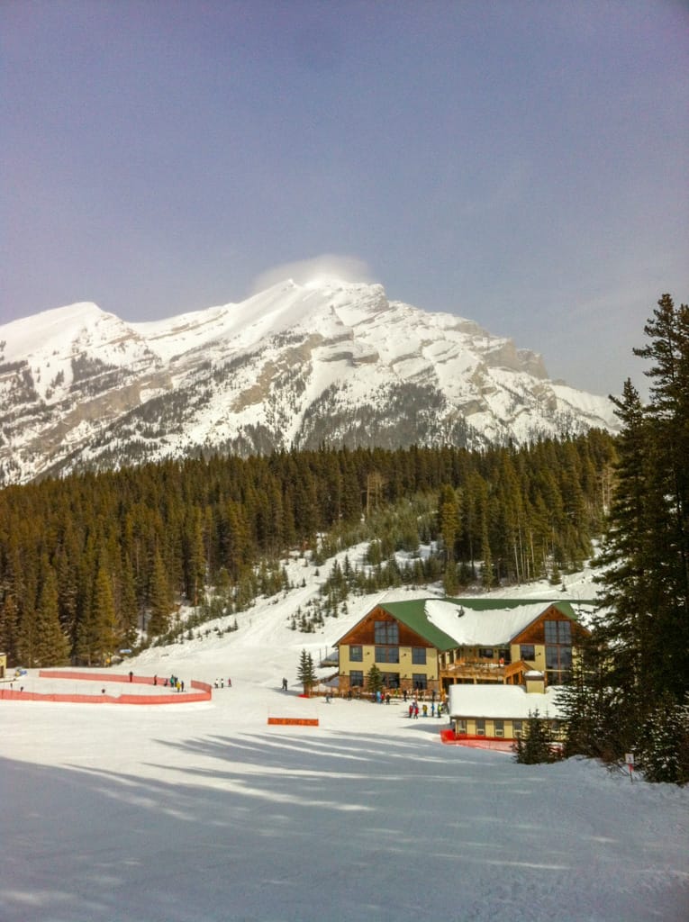 Cascade Mountain from Mt. Norquay, Banff National Park, Alberta, 6 March 2013