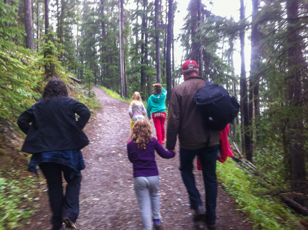 Climbing Sulphur Mountain, Banff National Park, Alberta, 22 August 2014