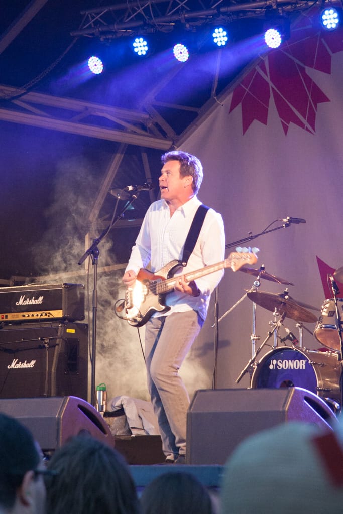 Gord Sinclair at Trafalgar Square, London, England, 1 July 2013