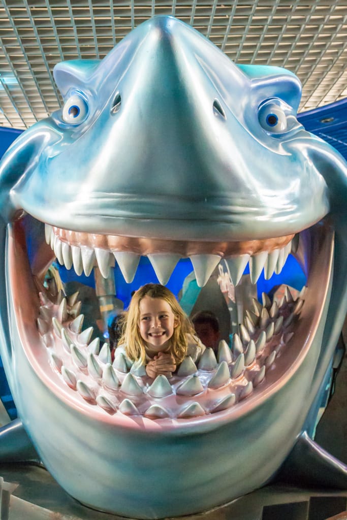 Choo Choo and Bruce at Epcot Center, Walt Disney World, Orlando, Florida, 19 December 2016