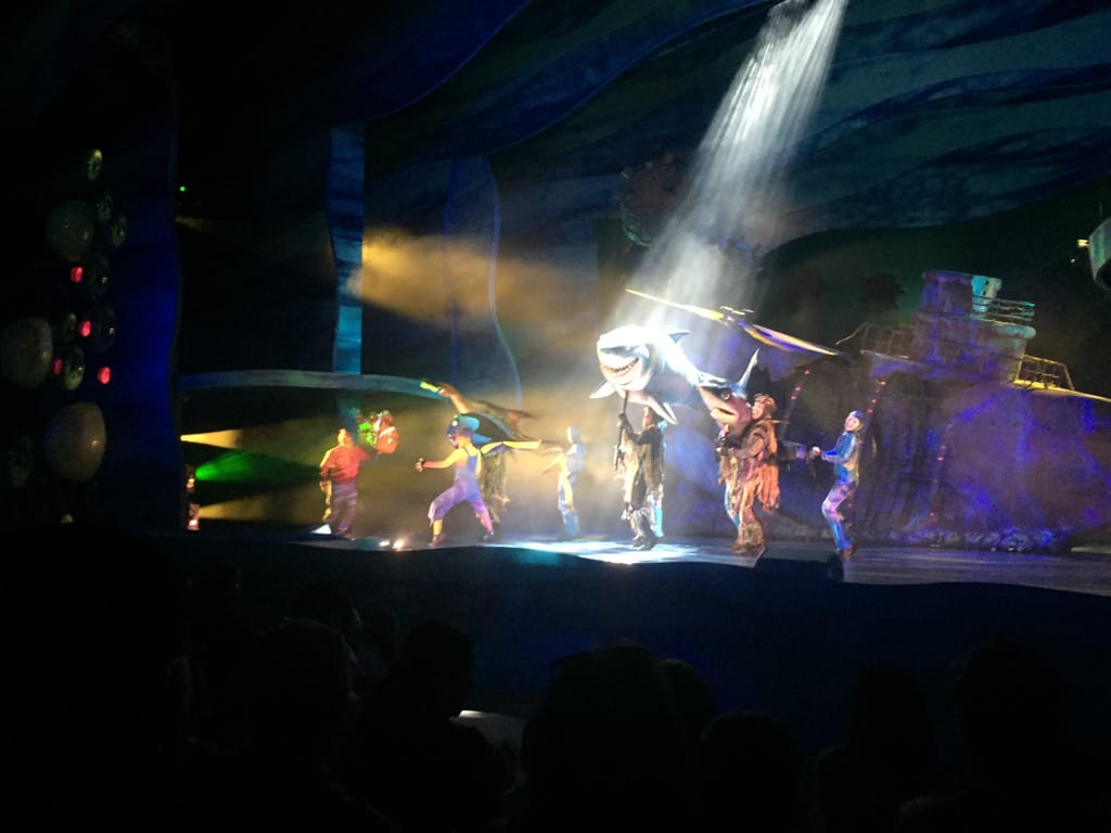 Finding Nemo at Animal Kingdom, Walt Disney World, Orlando, Florida, 22 December 2016