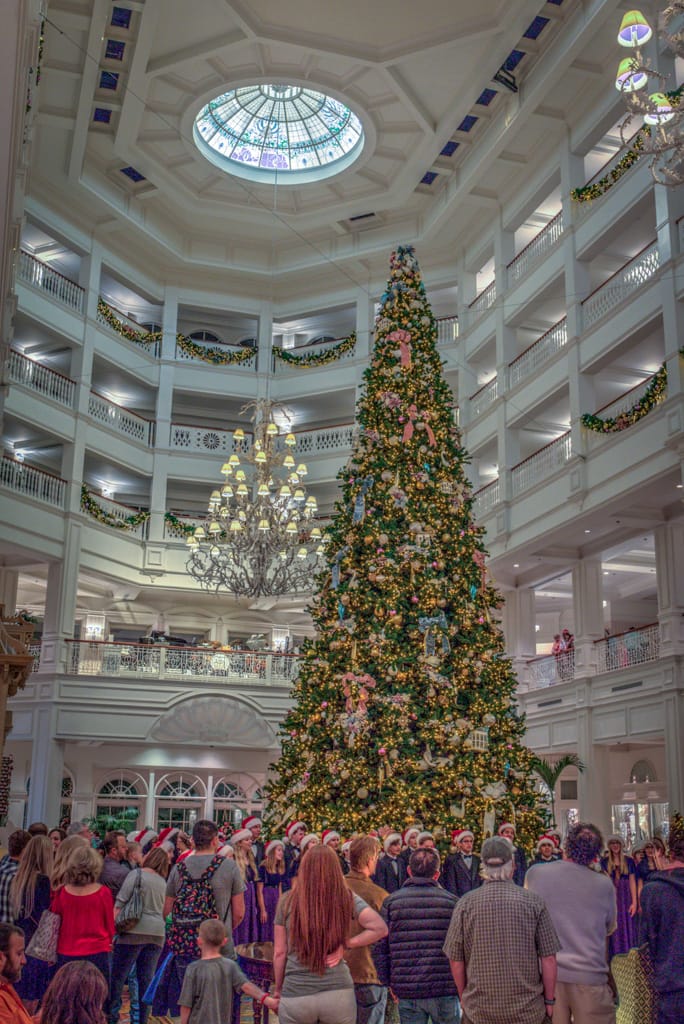 Grand Floridian atrium at the Magic Kingdom, Walt Disney World, Orlando, Florida, 23 December 2016
