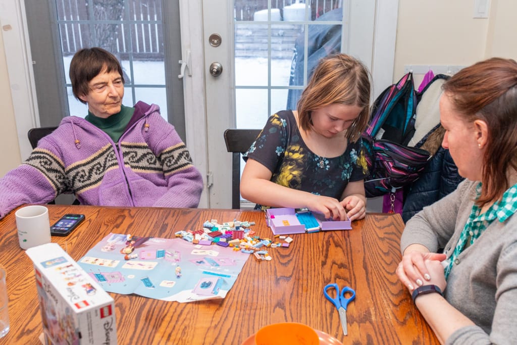 LEGO time, Westgate, Calgary, Alberta, 18 March 2020