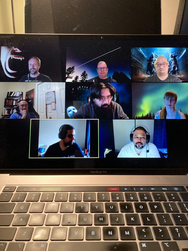 The League of Extraordinary Gentlemen … and woman, 8 August 2020