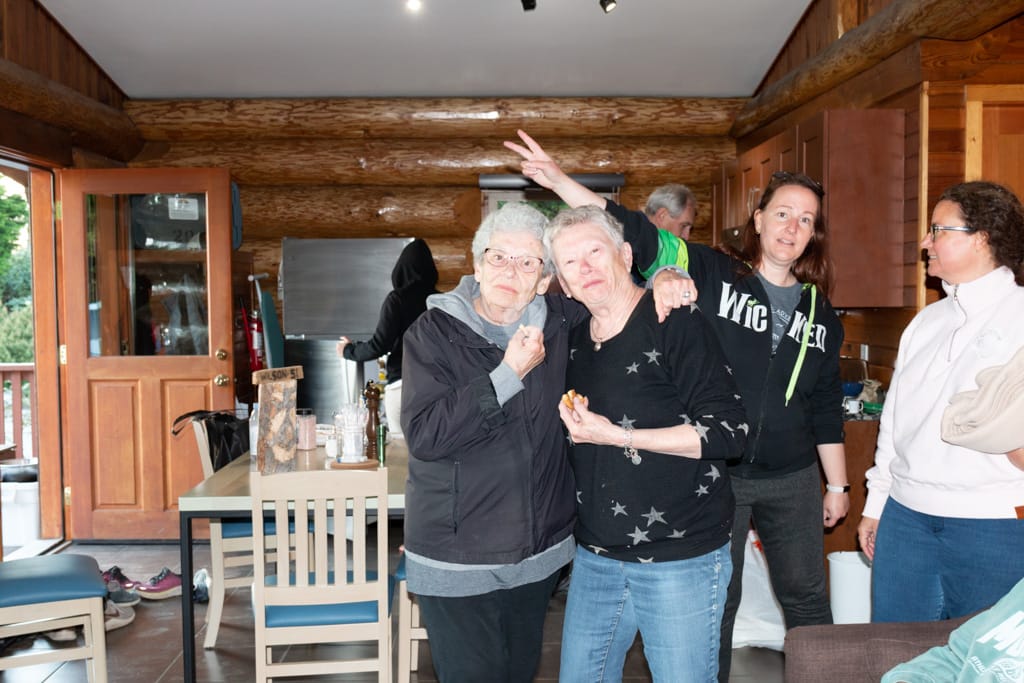 Mom, Brenda, Alex, and Cathy