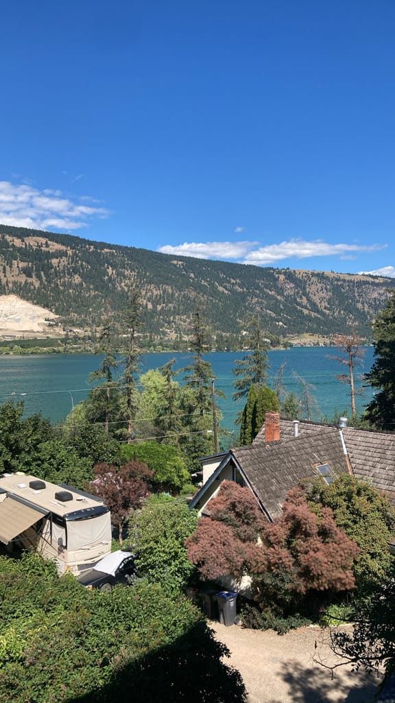 The view from our patio