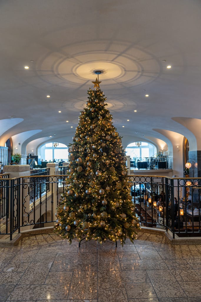 Christmas tree in the Rundle Bar